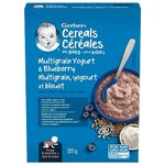 GERBER® Stage 3 Multigrain Yogurt Blueberry Baby Cereal 227 g