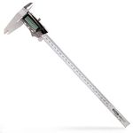 General Tools & Instruments 14712 Fraction Plus Digital Fractional Caliper, Stainless Steel, 12-Inch