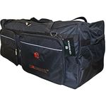 Crossrock Drum Hardware Bag with Removbale Shoulder Strap 48-inch Standard (CRSD70HB)