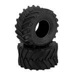 TUFFIOM Set of 2 Lawn Mower Tires 20x10.00-8 4PR Turf Tire for Garden Tractor Riding Lawnmower, Tubeless