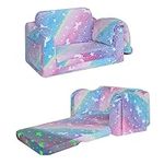 MeMoreCool Kids Couch Fold Out, Fli