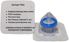 Advangene 0.1 Micron 13mm Syringe Filter Sterile PVDF (75/pk)