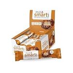 PhD Nutrition Smart Protein Bar Low Calorie, Nutritional Protein Bars / Protein Snacks, High Protein Low Sugar, Salted Caramel Flavour, 20g of Protein, 64g Bar (12 Pack)