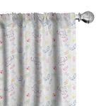 Ambesonne Home Baby Curtains