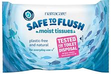 (16 Pack) Natracare Safe to Flush Moist Tissues 30 Wipes