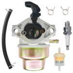 ZAMDOE G300 Carburetor for Honda G300 G189 7hp Engines Replace for 16100-889-663 16100-889-065 Generator Lawn Mower Carburetor, with Spark Plug Fuel Filter