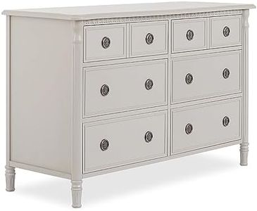 Evolur Julienne 6 Double Dresser Clay, 54x20.30x33 Inch (Pack of 1)