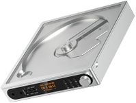 FiiO DM15 Portable Stereo CD Player with True 24Bit R2R DAC, 1150mW+1150mW High Power Output, aptX Adaptive Bluetooth Transmitter, 24 Sound Presets, USB/CD HiFi Audio, HD Display (Silver)