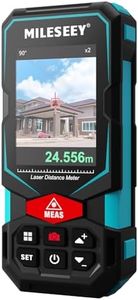 MiLESEEY 330Ft Laser Measurement Tool with Digital Viewfinder, Up to 2mm Accuracy, 4X Adjustable Zoom Camera, App Connected, P2P Technology Laser Distance Meter for Large Outdoor Projects (S7 Pro)