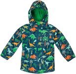 Stephen Joseph Baby Girls Raincoat, Dino, 4 Years