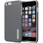 Incipio IPH-1195-GRY iPhone 6S Plus Case, DualPro Case [Shock Absorbing] Cover fits both Apple iPhone 6 Plus, iPhone 6S Plus - Dark Gray/Light Gray