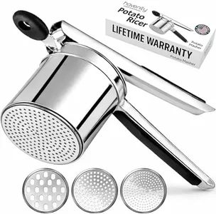 Havenity Potato Ricer, Heavy Duty Stainless Steel Ricer for Mashed Potatoes. 15oz Capacity Fluffy Mashed Potato Masher, Baby Food Masher, Durable Kitchen Tool, Potato Press, Easy to Use Kitchen Gadget