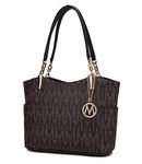 MKF Collection Braylee “M” Signature Tote by Mia K. Farrow