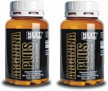 Next Arginina 1000mg 200 Compresse Ad Alto Dosaggio- Favorisce Crescita Muscolare e Forza - Pre Workout Potente Stimola la Produzione di Ossido Nitrico per il Vigore Sessuale