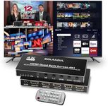 HDMI Multiviewer Switch 4K 4X1, Bol