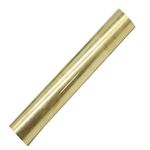 1PCS 25mm Brass Rod, Metal Solid Round Brass Rod Pin Lathe Bar Stock for RC Model Airplane Helicopter DIY Craft, 25mm in Diameter 300mm in Length