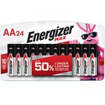 Energizer Max Premium AA Batteries, Alkaline Double A Battery, 24 Count