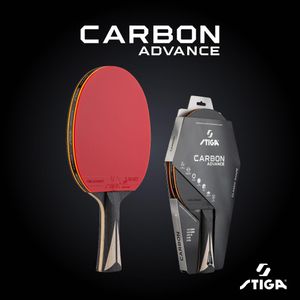 STIGA Carbon Advance Table Tennis Bat – Lightweight Performance Paddle