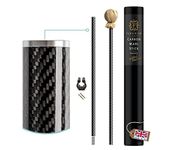 Flourish art materials 33'' CARBON FIBRE MAHL STICK- 3 times lighter than an aluminium mahl stick. Made in the UK. 7 year UK manufacturers warranty included. (2 piece MEDIUM- 83cm)