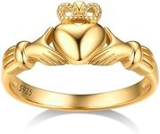 Bestyle Gold Claddagh Rings for Wom