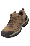 Mountain Warehouse Field Mens Waterproof Wide Fit Shoes - Lightweight, Quick-Dry Sneakers with Vibram Sole, Suede & Mesh Upper - for Spring Summer, Walking & Wet Weather Khaki 9.5 UK