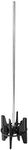 Warner 18" 5-Gallon Plastic Paint Mixer, 15" Round Metal Shaft, Fits 3/8" Drill, 10331