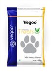 Vegoo Dog Treat, Optimum Health Formula, Highly Nutritious and Digestible, Dog Food Suitable for All Dog Breeds and Ages Easy to Digest, Mix Berry Flavor, Pure Vegetarian Food Single Pack-100g