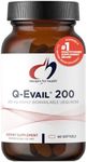 Designs for Health Q-Evail 200-200mg CoQ10 Highly Bioavailable Ubiquinone - Coenzyme Q10 with MCT + Mixed Tocopherols to Promote Superior Absorption - Non-GMO (60 Softgels)