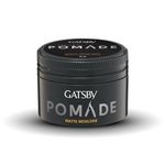 Gatsby Styling Pomade - Matte Moulder | For Retro Matte Style | Unique Hybrid Type Pomade | Volumizing Natural Finish & Long Lasting Hold | Water Based | Perfect For Shaping High Rise Hairstyle | 75gm