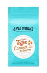 Java Works Coffee - English Toffee Flavoured Coffee | 340 grams | Medium Roast | Whole Bean