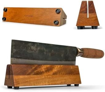 Nomware Cleaver Stand | 8.3-inch Wooden Cleaver Knife Storage Block | Proudly Display Your Cleaver