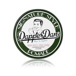 Dapper Dan Signature Style Pomade, High Shine High Hold Hair Pomade for Men, Achieve Classic Styles, Water Based Pomade for All Hair Types, Bergamot and Leather Fragrance, 100ml