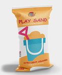 Kids Empire Play Pit Sand - 20kg Bag - Washed, Safe and Non-Toxic Sand for Children - Just Pour and Play - Clean, Safe and Non-Staining on Skin or Clothes