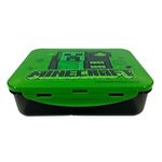 Xpressions 92518 Officially Licensed Minecraft Bento Lunch Box, Polypropylene, 1 Liter