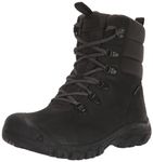 KEEN Women's Greta Boot Waterproof Snow, Black2, 7.5 UK