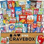 CRAVEBOX Snack Box (50 Count) Sprin