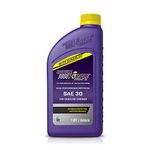 Royal Purple 01030 SAE 30 Heavy Duty High Performance Synthetic Motor Oil, 1 Quart Bottle