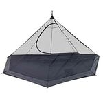 Longeek Camping Tent Multi-functional Half Mosquito Net 4 Seasons Backpacking Travel with Waterproof Carpet