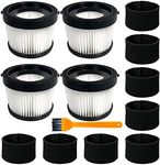 4 Pack DCV5011H HEPA Filter Compati