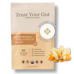 Trust Your Gut - Herbal Cleansing & Detox Defense Tea - Liver Refresh Poha Berry 40Gram - 30 Plastic-Free Bags - Good for Liver Detox - Made In USA - Natural USDA Organic