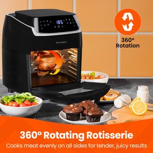 Innoteck 12L Digital Air Fryer Oven – Multifunctional Countertop Cooker