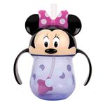 Disney Minnie Mouse Spill-Proof Weighted Straw Sippy Cup - pink/multi, one size