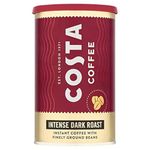 Costa Coffee Intense Dark Roast Instant Coffee With Finely Ground Beans 100G - Can