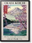 Mt Fuji & Lake Kawaguvhi Print, Oka