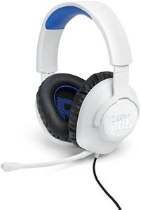 JBL Quantum 100P PS Version Headset, White Blue