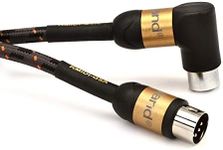 Roland MIDI Cable (Gold Series) - 5ft - Right-Angle/Straight (RMIDI-G5A)