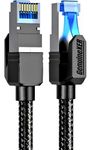 GenuineXER Premium Cat 8 Ethernet Cable Up to 40Gbps 2000MHz | Copper Core + F/FTP Braided High Speed RJ45 Lan Cable | Network Cable For Laptop, PC, Tv, Modem, Router, CCTV & Gaming | 1 Meter