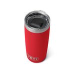 YETI Rambler 10 oz Tumbler, Stainless Steel, Vacuum Insulated with MagSlider Lid, Rescue Red