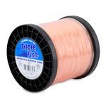 Triple Fish Monofilament Line, 100 lb / 45.3 kg Test.039 in / 1.00 mm Dia, Pink, 1 lb / 0.45 kg Spool, 535 yd, (TFM-1-100PK)