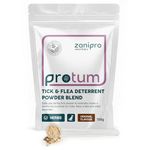 Zanipro Tick & Flea Powder for Dogs - 100% Natural Herbs Thiamine & Brewers Yeast, 100g Flea Prevention for Dogs, Effective Dog Tick Repellent, Dog Skin and Coat Supplement